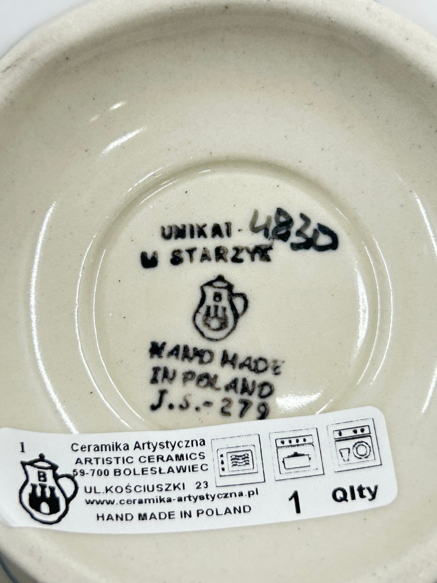 5.25 in. Bowl w/Pedestal - U4830 - U3!