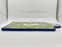 Load image into Gallery viewer, Rectangular Cheese/Cutting Board - Green Floral - A1