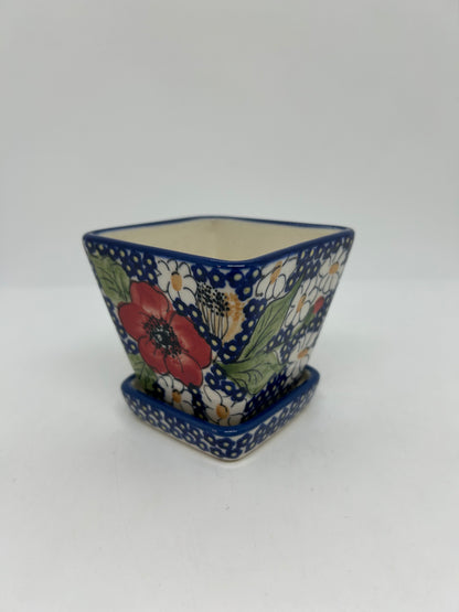 Square Flower Pot  -  IM02