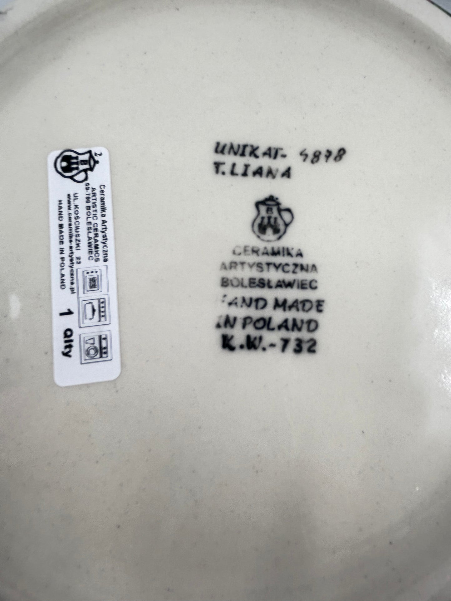 Bowl ~ Wavy Edge ~ Large ~ 12 inch ~ U4878 ~ U6!