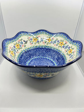 Bowl ~ Wavy Edge ~ Large ~ 12 inch ~ U5166 ~ U3!