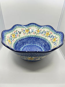 Bowl ~ Wavy Edge ~ Large ~ 12 inch ~ U5166 ~ U3!