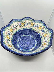 Bowl ~ Wavy Edge ~ Large ~ 12 inch ~ U5166 ~ U3!