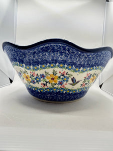 Bowl ~ Wavy Edge ~ Large ~ 12 inch ~ U5166 ~ U3!