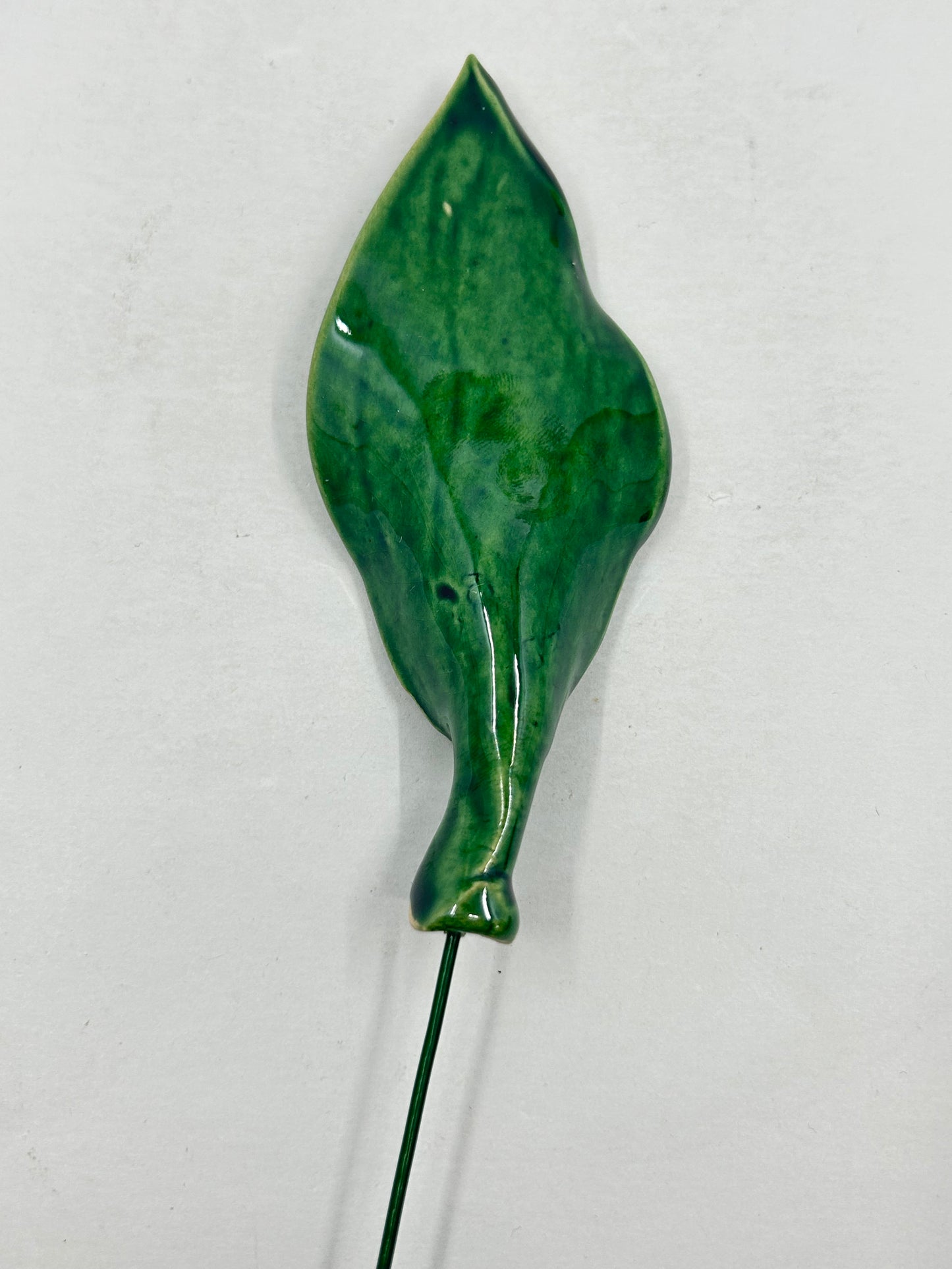 Ceramic Tulip Leaf