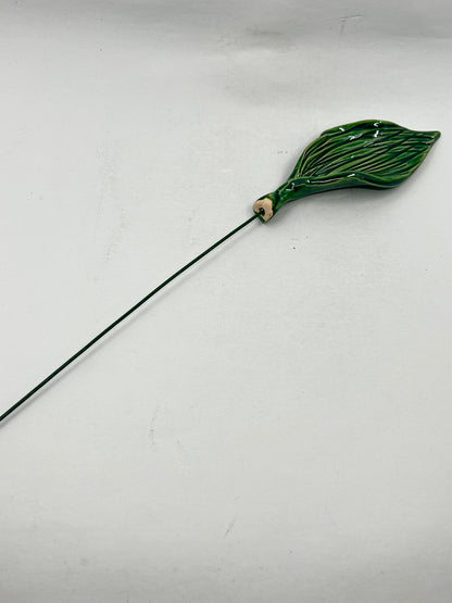 Ceramic Tulip Leaf
