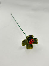 Load image into Gallery viewer, Ceramic Ladybug on Clover