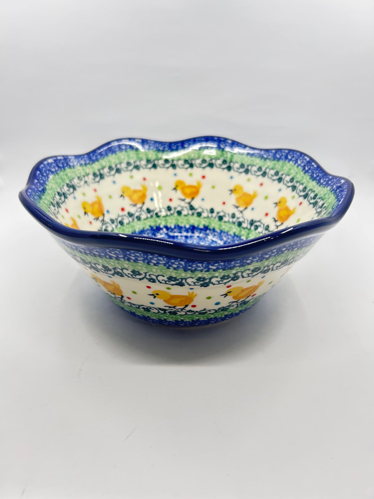 Bowl ~ Wavy Edge ~ Small ~ 8 inch ~ 3338X - T3*