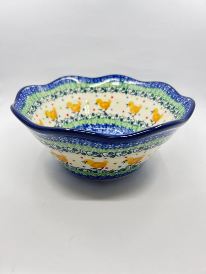 Bowl ~ Wavy Edge ~ Small ~ 8 inch ~ 3338X - T3*