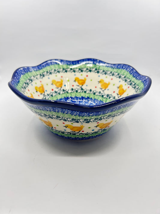 Bowl ~ Wavy Edge ~ Small ~ 8 inch ~ 3338X - T3*