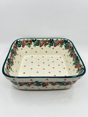Baker ~ Square Deep Dish ~ 7.75 inch ~ 2054Q- T4!