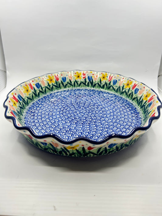 Pie Plate ~ Fluted ~ 10 inch ~ U5114 ~ U3*