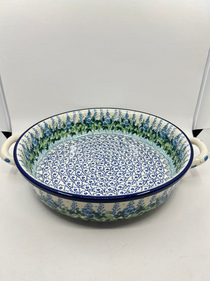 Baker ~ Round w/ Handles ~ 10 inch ~ 3300X ~ T4!