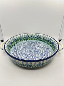 Baker ~ Round w/ Handles ~ 10 inch ~ 3300X ~ T4!