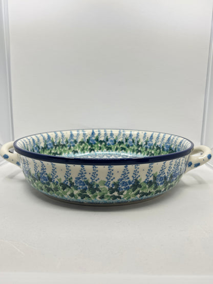 Baker ~ Round w/ Handles ~ 10 inch ~ 3300X ~ T4!