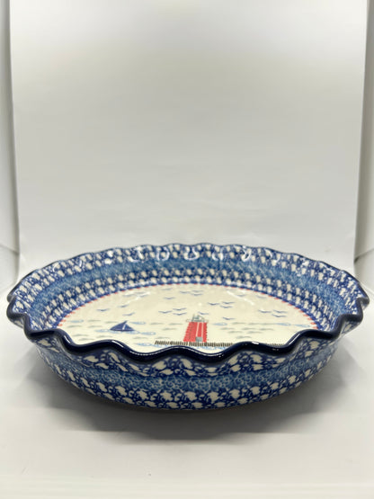 Pie Plate ~ Fluted ~ 10 inch ~ U5164 ~ U3*