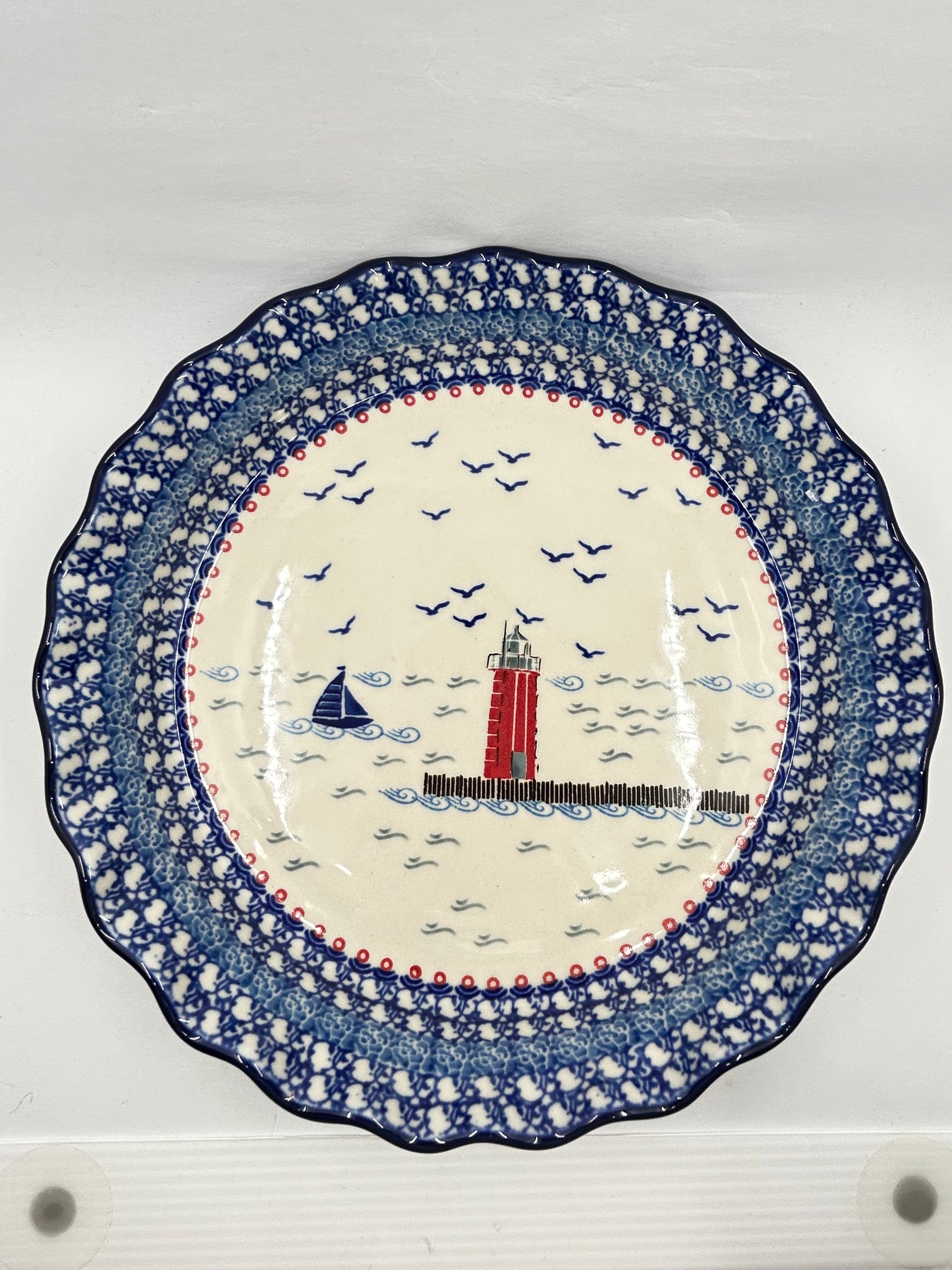 Pie Plate ~ Fluted ~ 10 inch ~ U5164 ~ U3*