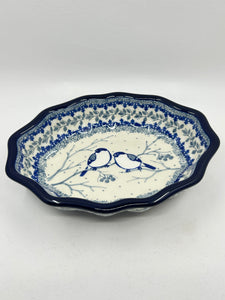 Bowl ~ Oval Fluted ~ 6 x 7.5 inch ~ U4830 ~ U3!