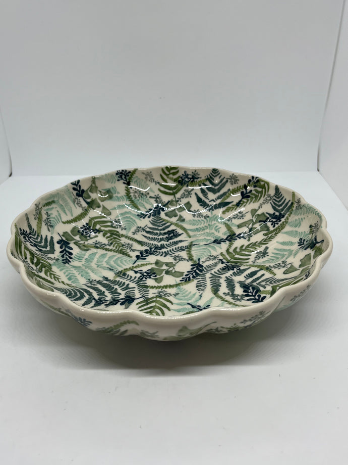 Large Scalloped Serving Bowl - GZ39