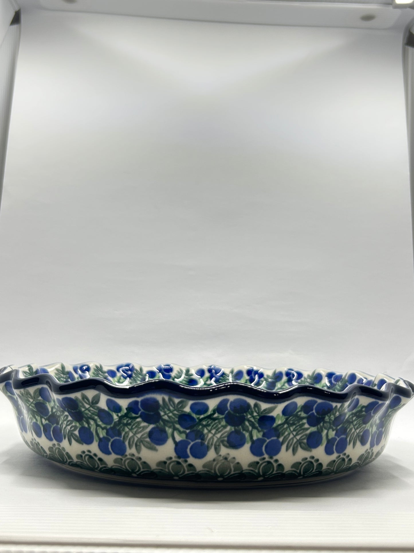 636 ~ Pie Plate ~ Fluted ~ 10" ~ 1413X - T3*