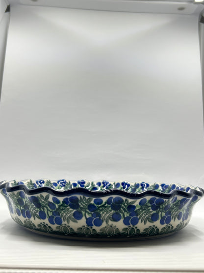 636 ~ Pie Plate ~ Fluted ~ 10" ~ 1413X - T3*