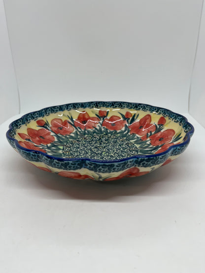 Large Scalloped Serving Bowl - JZ34
