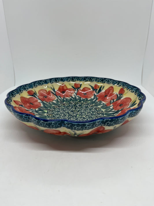 Large Scalloped Serving Bowl - JZ34