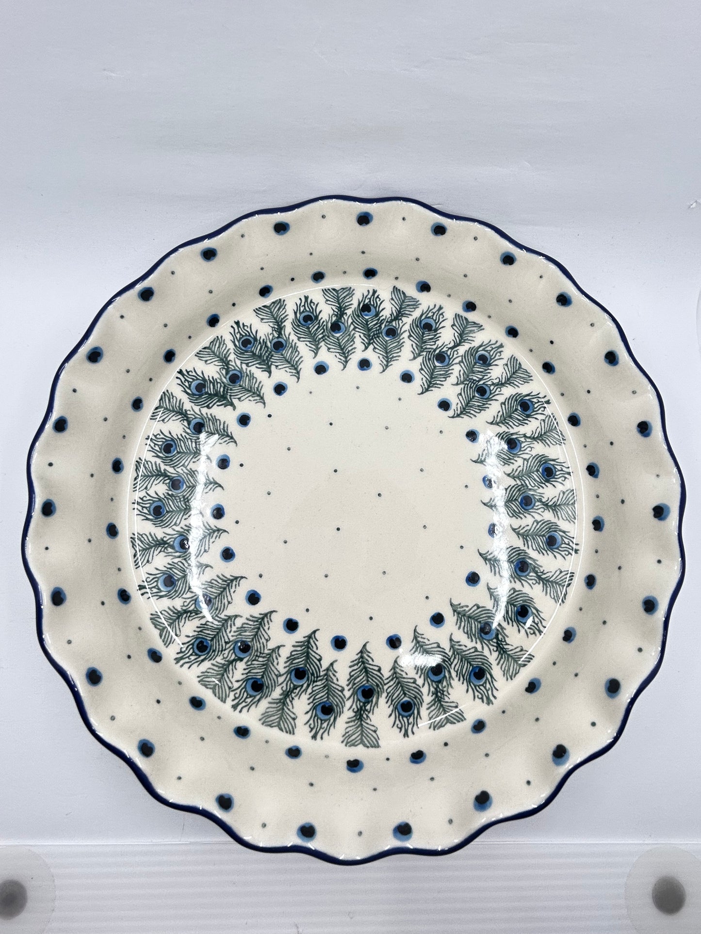 Pie Plate ~ Fluted ~ 10 inch - 2128X - T1*