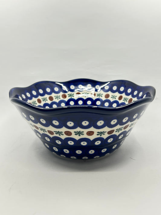 Bowl ~ Wavy Edge ~ Small ~ 8 inch ~ 0070X - T3*