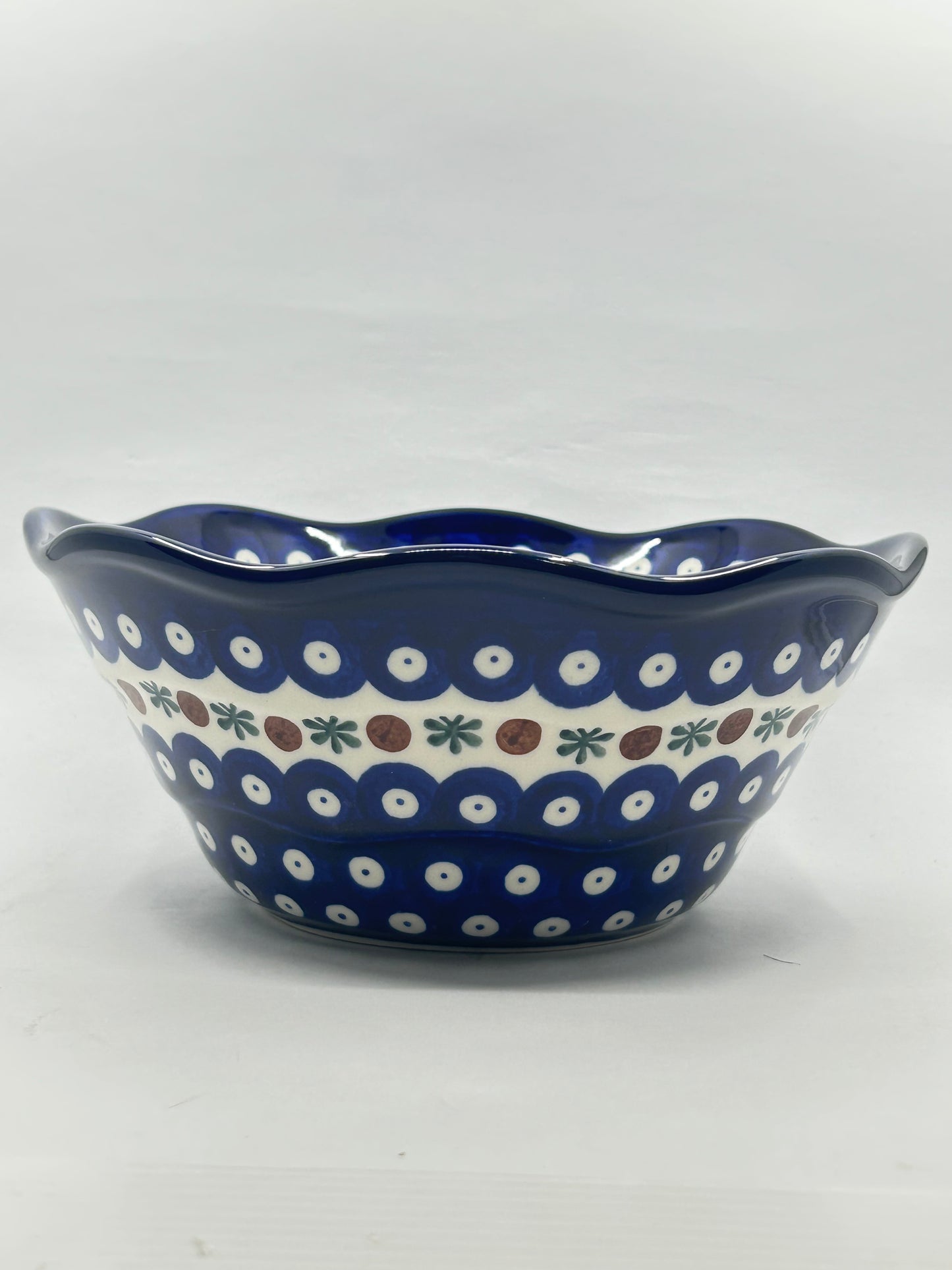 Bowl ~ Wavy Edge ~ Small ~ 8 inch ~ 0070X - T3*