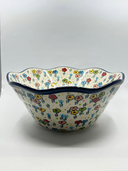 Bowl ~ Wavy Edge ~ Medium ~ 10 inch ~ U4884 ~ U3*