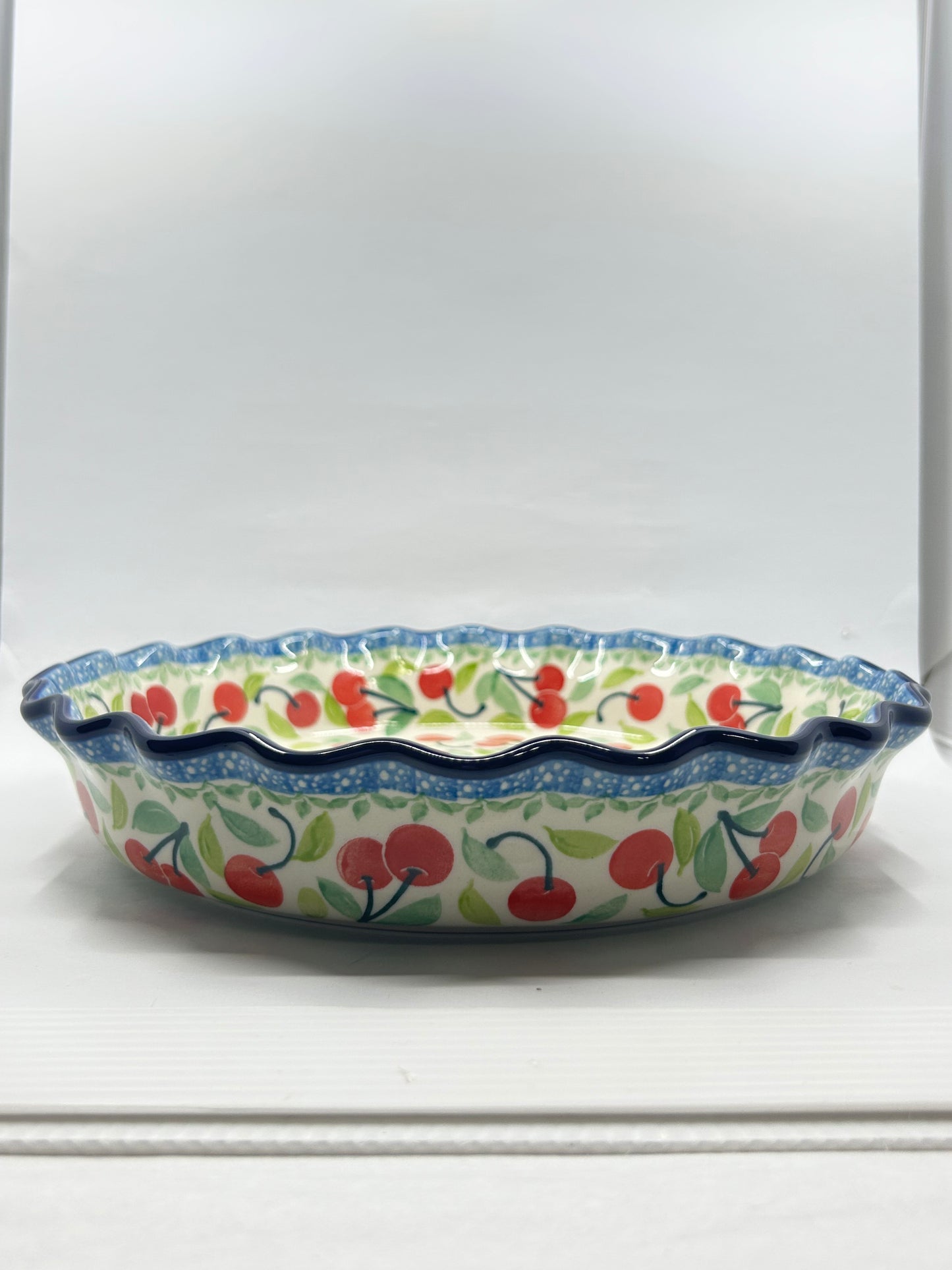 636 ~ Pie Plate ~ Fluted ~ 10" ~ 3250X - T4*