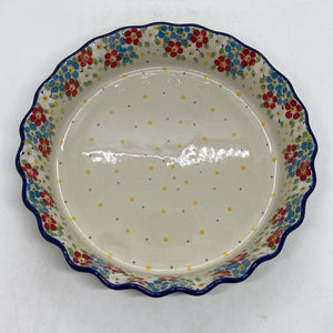 636 ~ Pie Plate ~ Fluted ~ 10" ~ 2413X - T4!