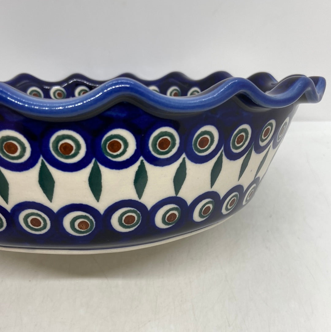 A185 Wavy Pie Plate  - D43