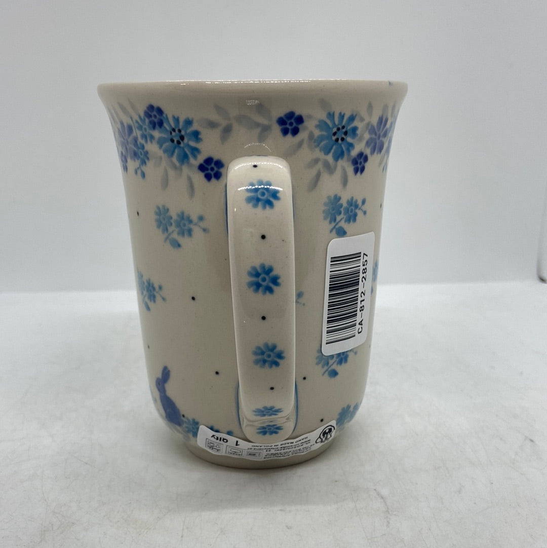 812 ~ Mug ~ Bistro ~ 16 oz. ~ Easter Bunny 2857 (no blue rim) - T4!