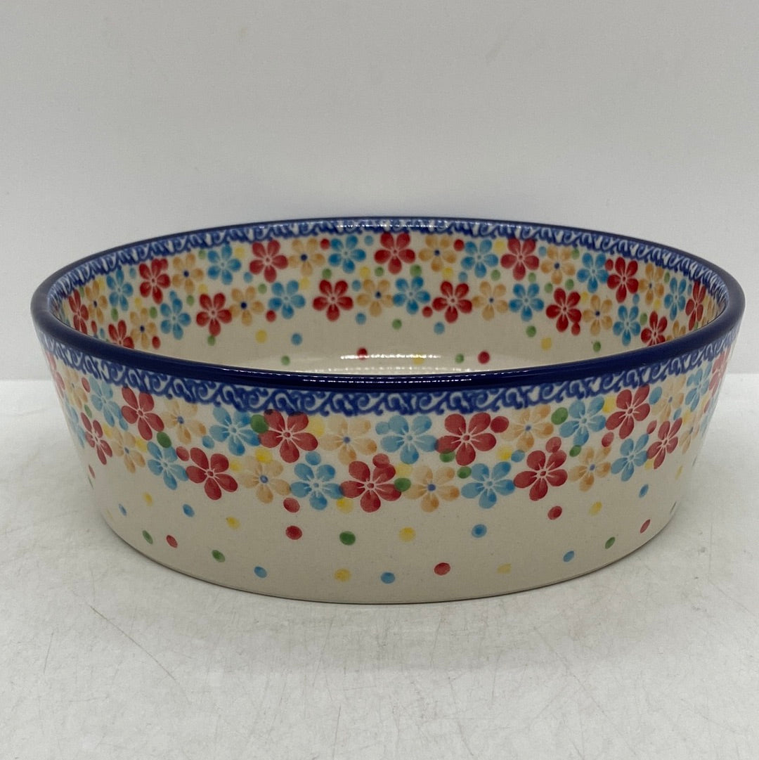 Flat rimmed Quiche Baker  ~ 7.5" ~ 2321X - T4!