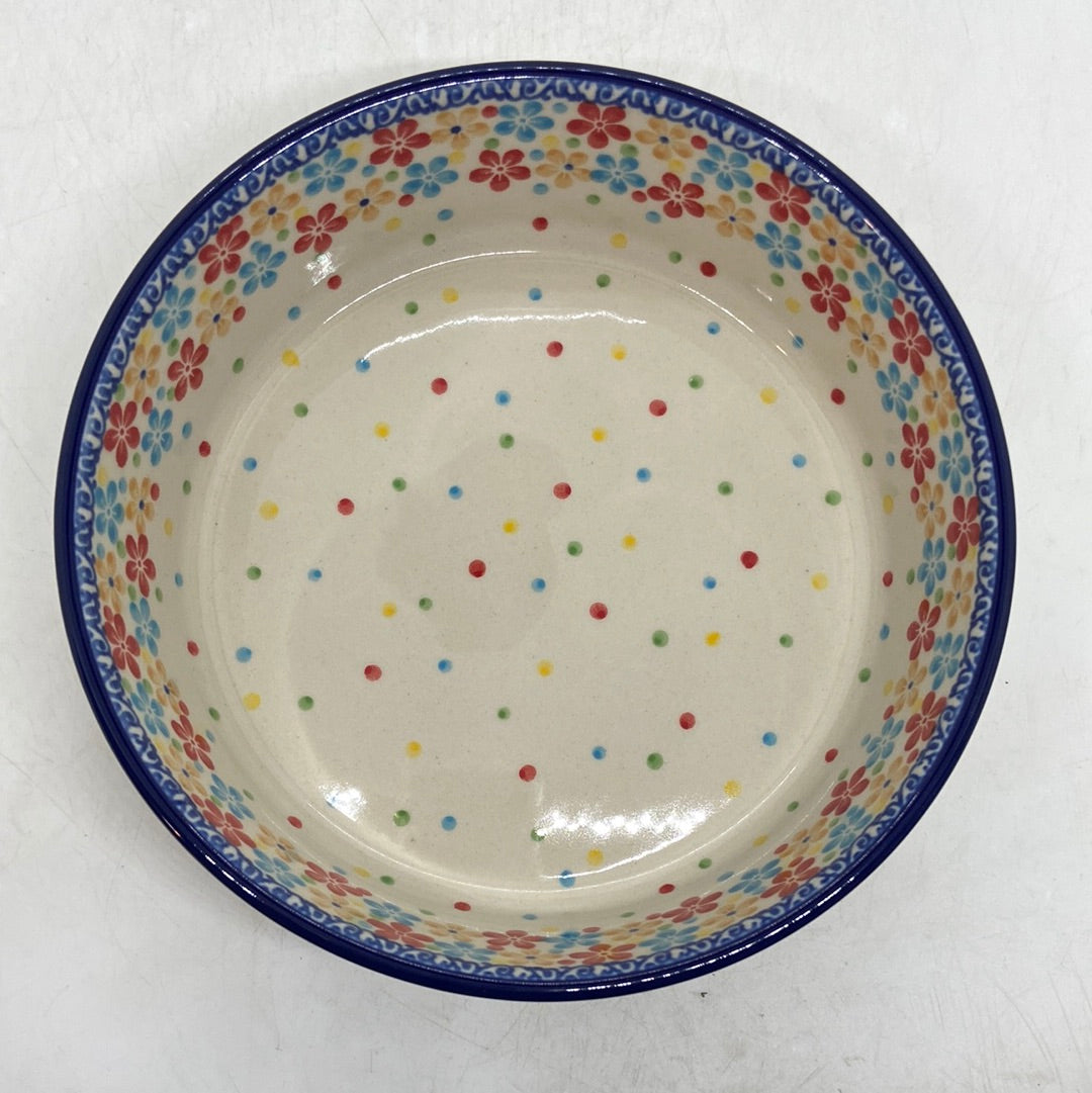 Flat rimmed Quiche Baker  ~ 7.5" ~ 2321X - T4!