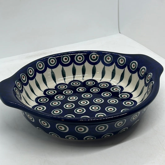 141 Baker ~ Round w/ Handles ~ 8 inch ~ 0054X ~ T3!