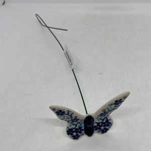 Butterfly Figurine on a Metal stick - AS45