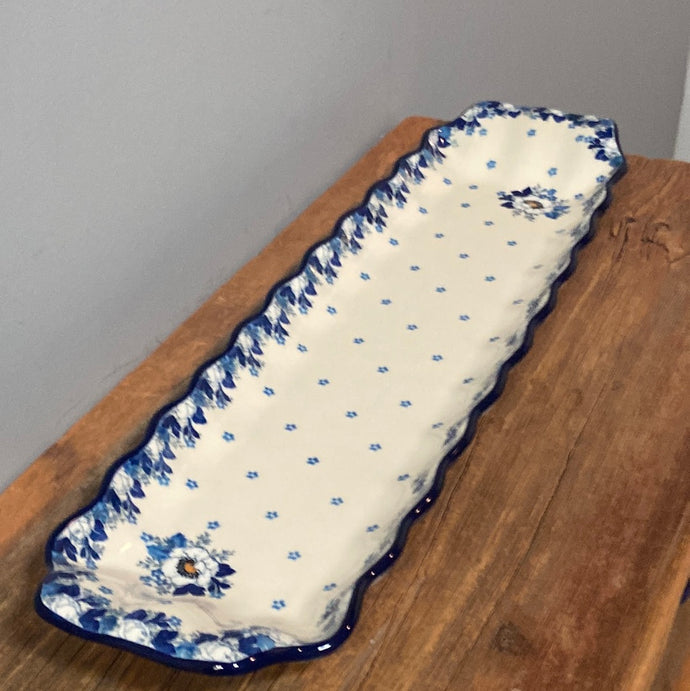 Tray ~ Scalloped Oval ~ 5.5