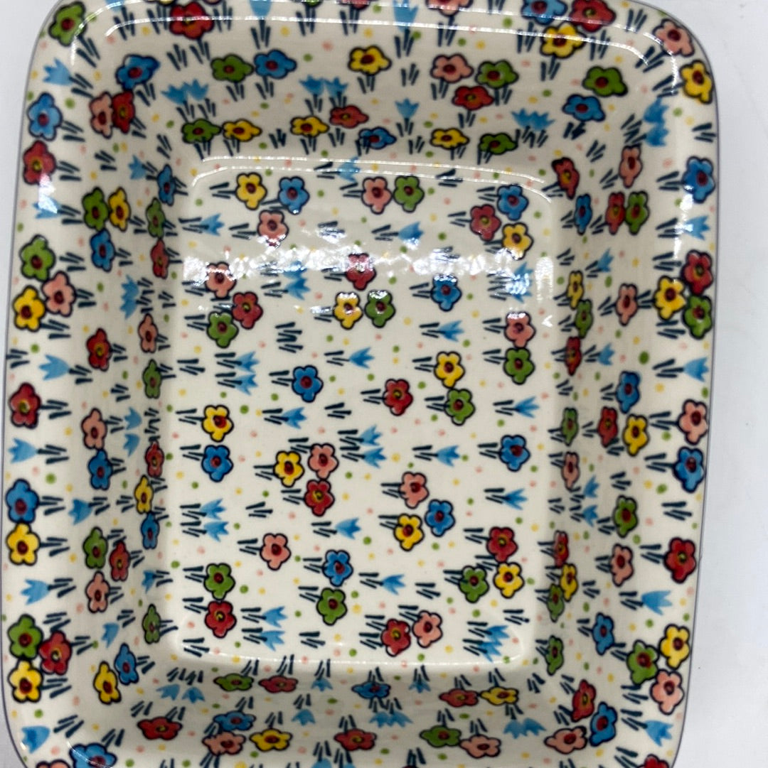 Baker ~ Rectangular w/Rim ~ 9.25 x 11  ~ U4884 ~ U3!