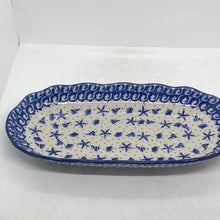 Load image into Gallery viewer, Tray ~ Scalloped Oval ~ 6.25 x 12.5 inch ~ 1016X - T1!