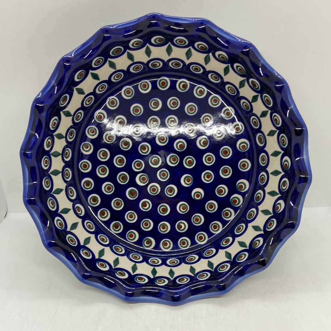 A185 Wavy Pie Plate  - D43