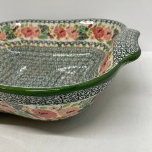 Bowl ~ Square w/ Handles ~ U4799 ~ U3!