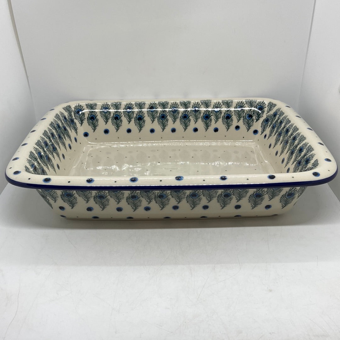 854 ~ Baker ~ Rectangular w/Rim ~ Lasagna ~ 11.25" x 13.75" ~ 2128X - T1*