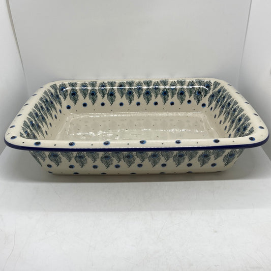 854 ~ Baker ~ Rectangular w/Rim ~ Lasagna ~ 11.25" x 13.75" ~ 2128X - T1*