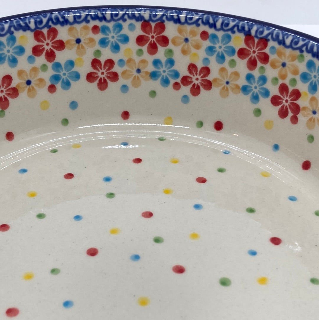 Flat rimmed Quiche Baker  ~ 7.5" ~ 2321X - T4!