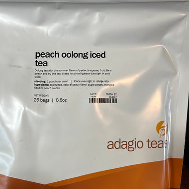 Peach Oolong Iced Tea Pouches