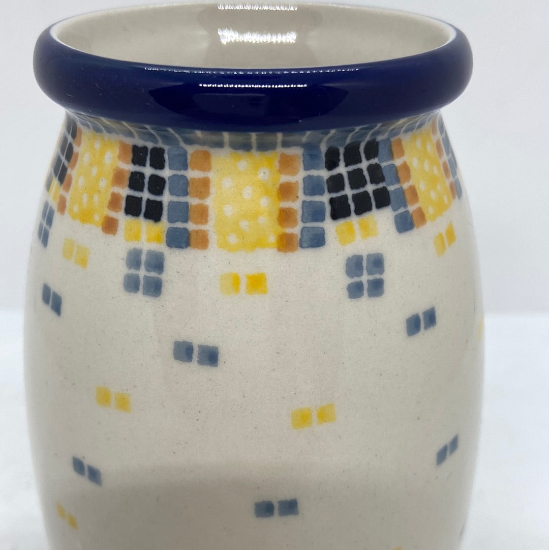 196 ~ Vase ~ Milk Bottle Shape ~ 5"H ~ 2159X