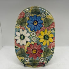 Load image into Gallery viewer, Second Quality Malwa Small Oblong Plate Daisy